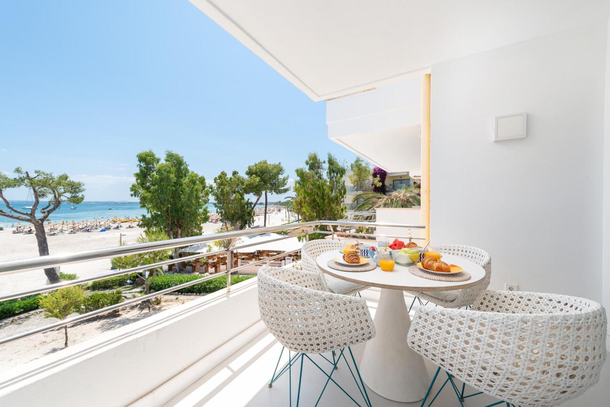 Apartment Blue View Port de Alcudia  Kültér fotó